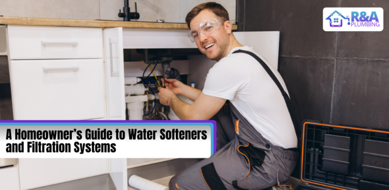 Plumber installing water softener in Tennessee